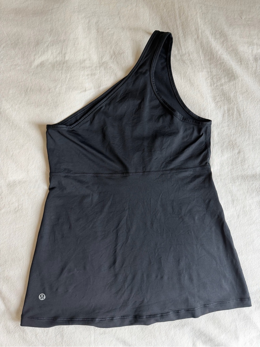 Lululemon Black One-Shoulder Athletic Tank